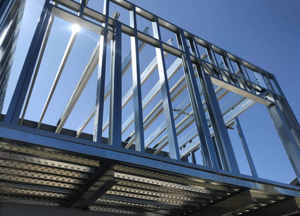 estructura metalica framing