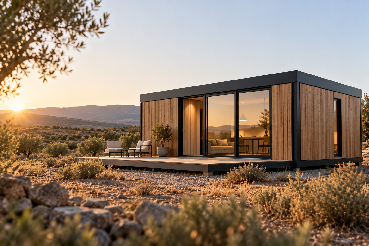 casa modular parcela rústica